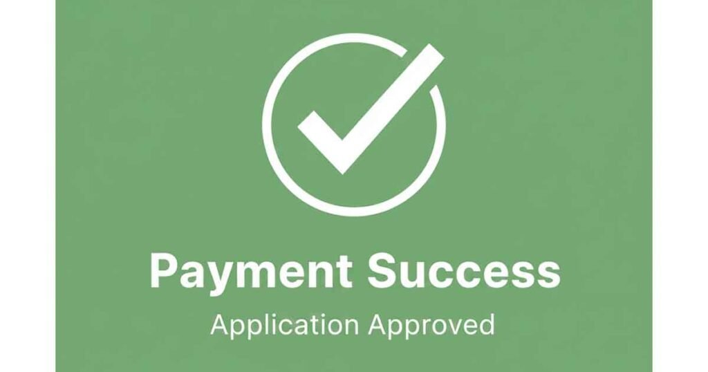 Pm Kusum payment success status graphic