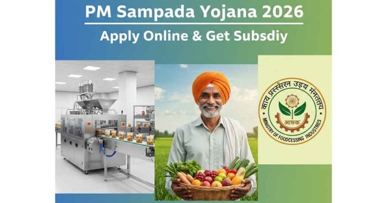 Pm Sampada Scheme for Food Processing and Farmers