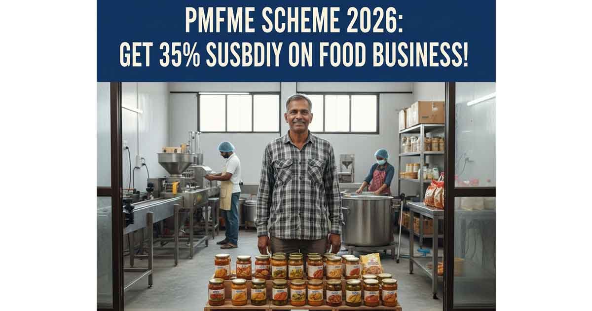 Pmfme Scheme subsidy and loan benefits for food processing units.