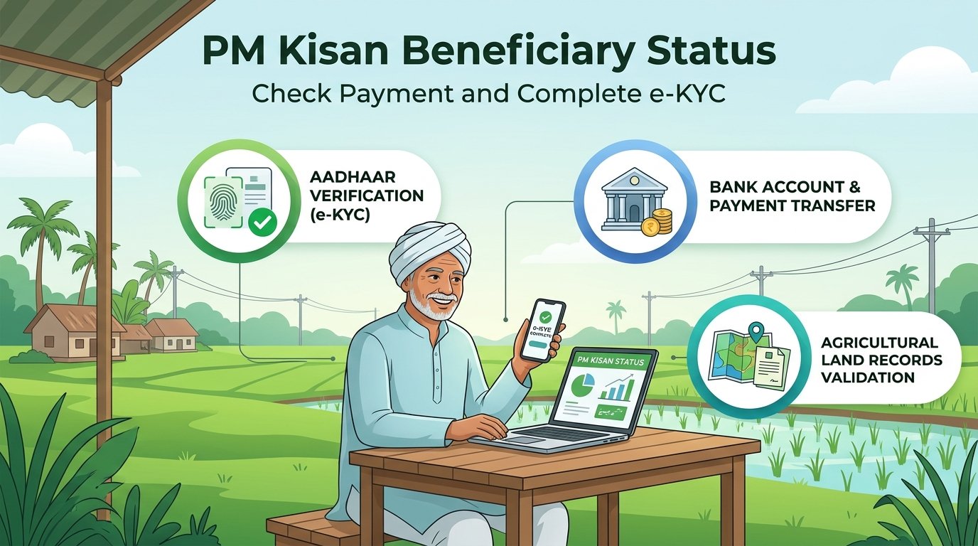 Beneficiary Status and e-KYC Guide