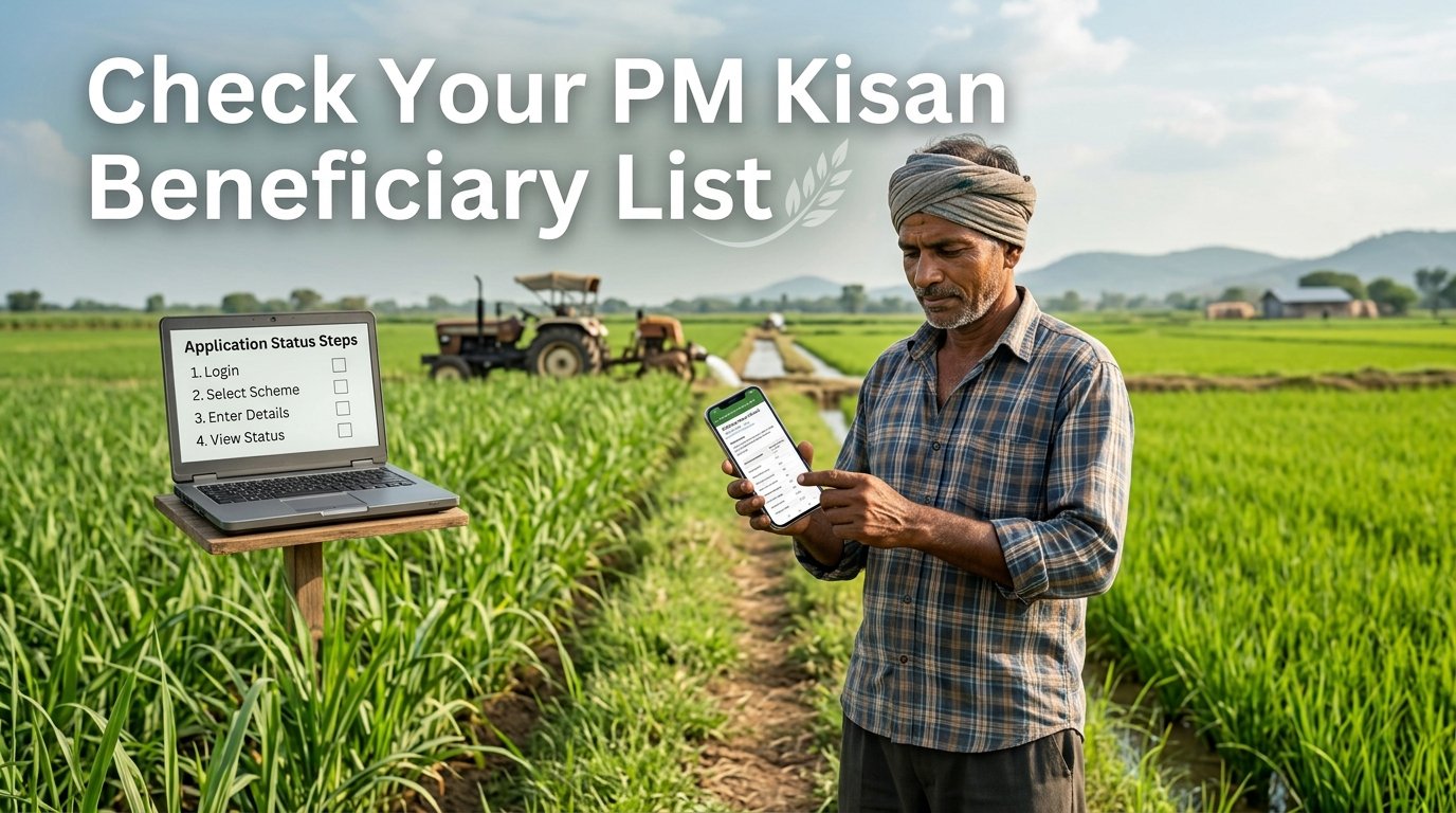 PM Kisan Status Check Name List: Easy Guide 2025 3 Online Beneficiary List Guide