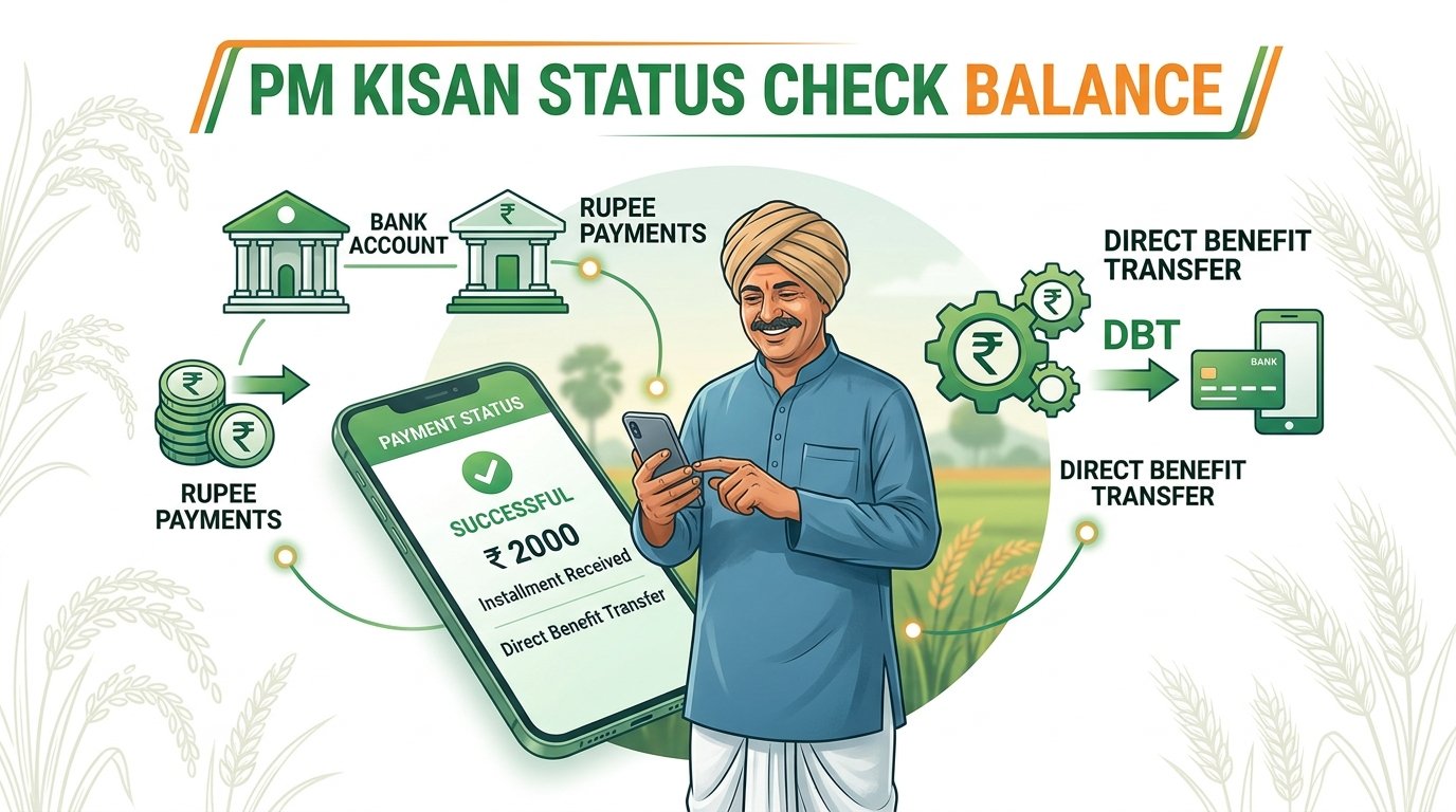 PM Kisan Yojana Status Check, Balance and Payment Guide 2 PM KISAN Payment Status