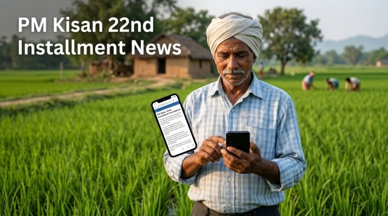 PM Kisan 22th Installment Date News