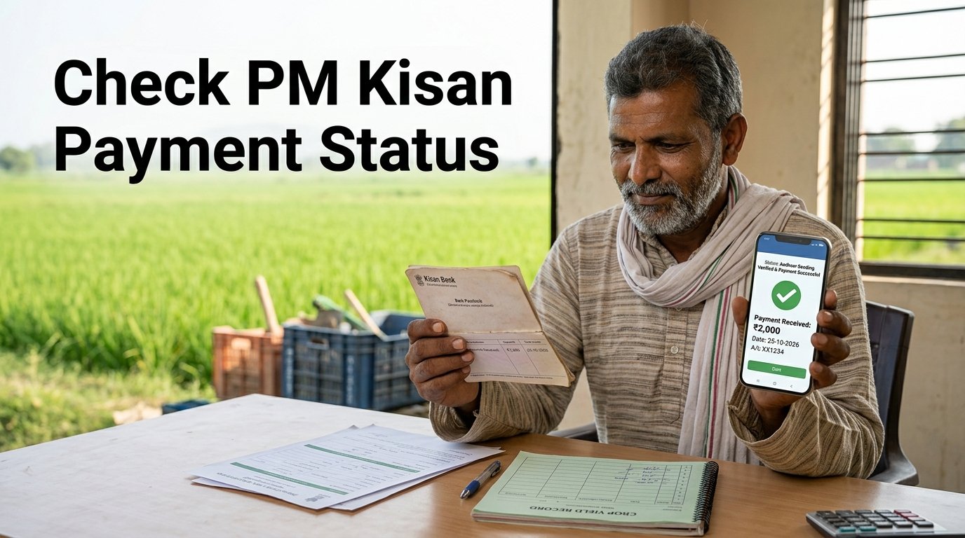 PM Kisan Status Check Aadhaar: Easy Guide 2025 3 Payment Status and Bank Account