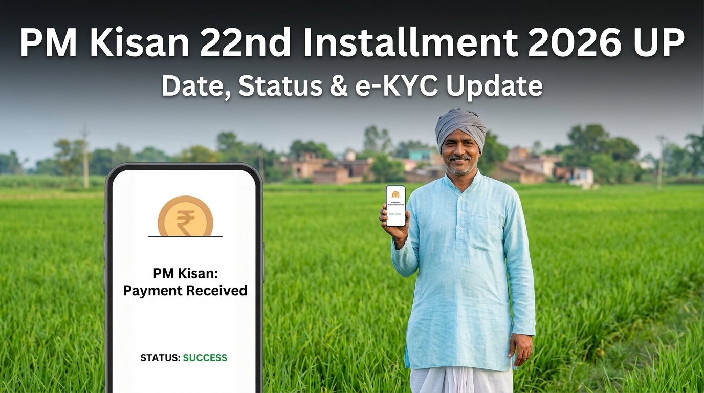 Pm Kisan 22th Installment Date 2026 Up
