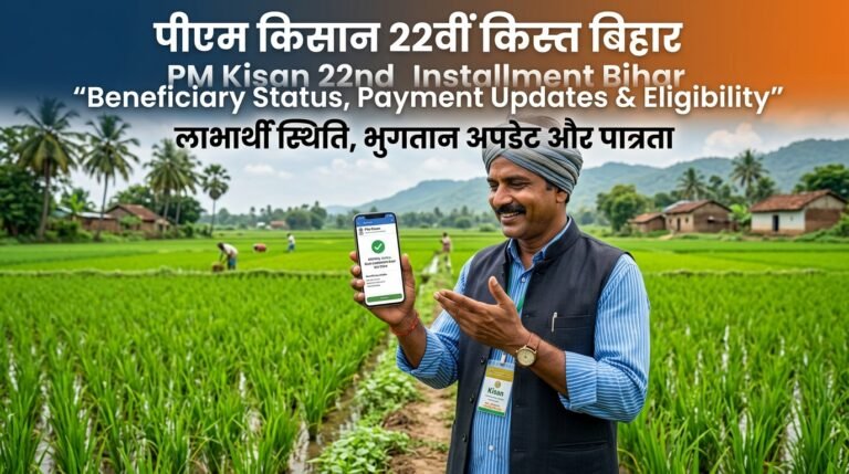Pm Kisan 22th Installment Date Bihar