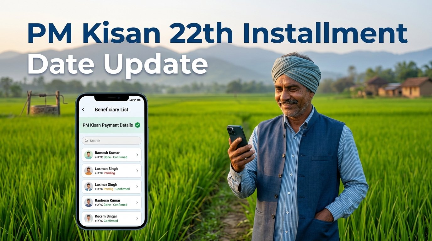 PM Kisan 22th Installment Date Update: Full Guide 1 Pm Kisan 22th Installment Date Update