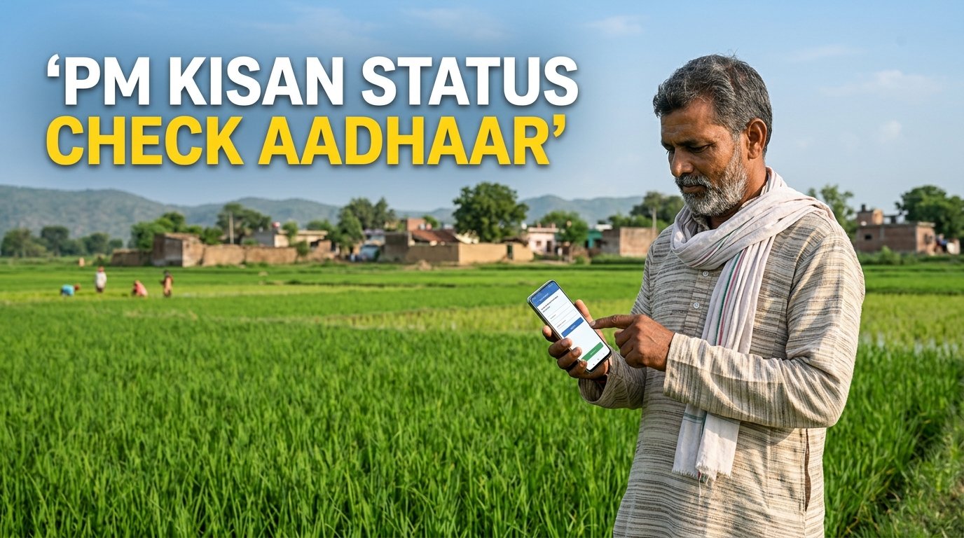PM Kisan Status Check Aadhaar: Easy Guide 2025 1 Pm Kisan Status Check Aadhaar